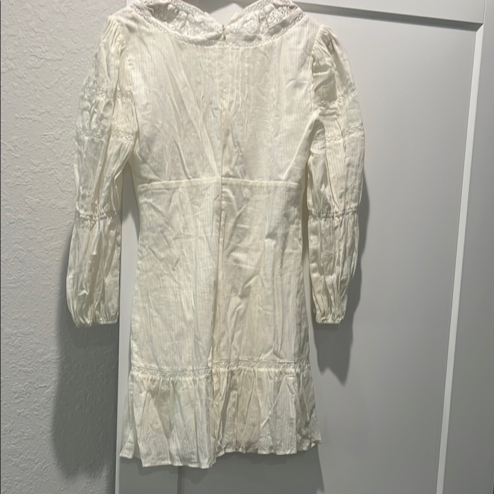 Reformation Ivory Lace Dress - Picture 7 of 7